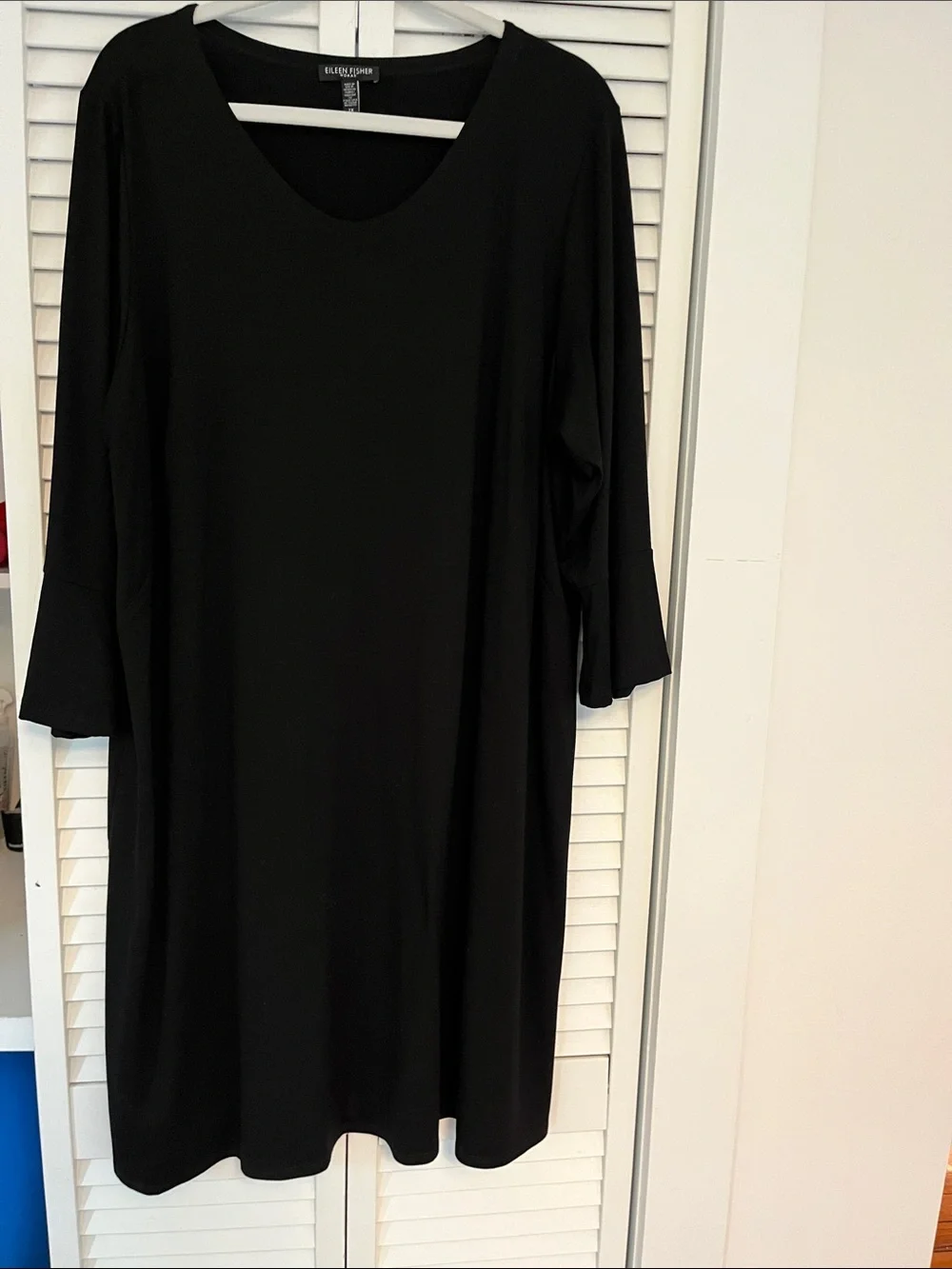 Eileen Fisher | Dresses | Eileen Fisher Woman 34 Sleeve Black Dress | Poshmark Eileen Fisher | Dresses | Eileen Fisher Woman 34 Sleeve Black Dress | Poshmark